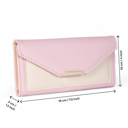 Envelope Style Bi-Fold Wallet for Women – Classy & Functional